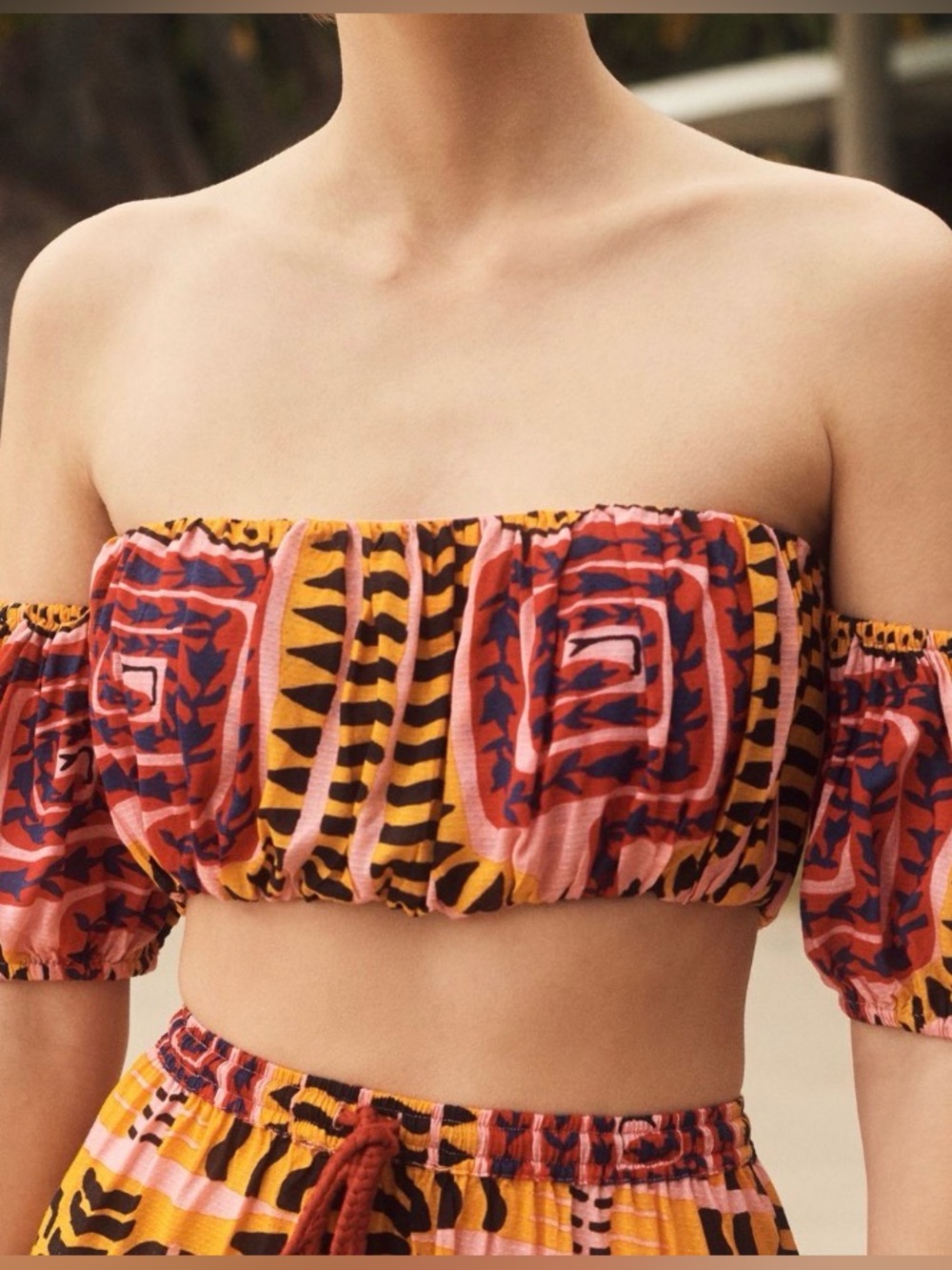 Anthropologie João Incerti Crop Top